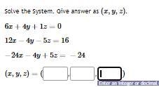 Solve the system of equation-example-1