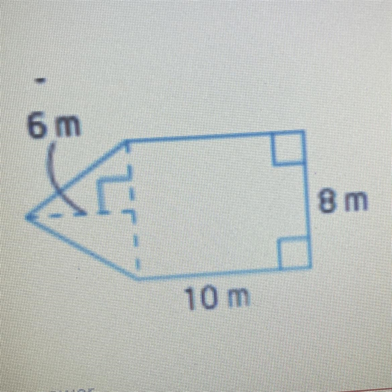 Find the area of this unusual shape.-example-1