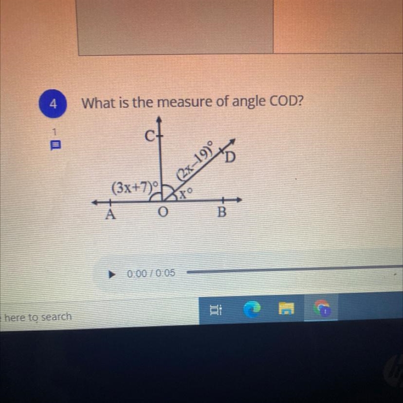 What is the measure of angle COD?-example-1