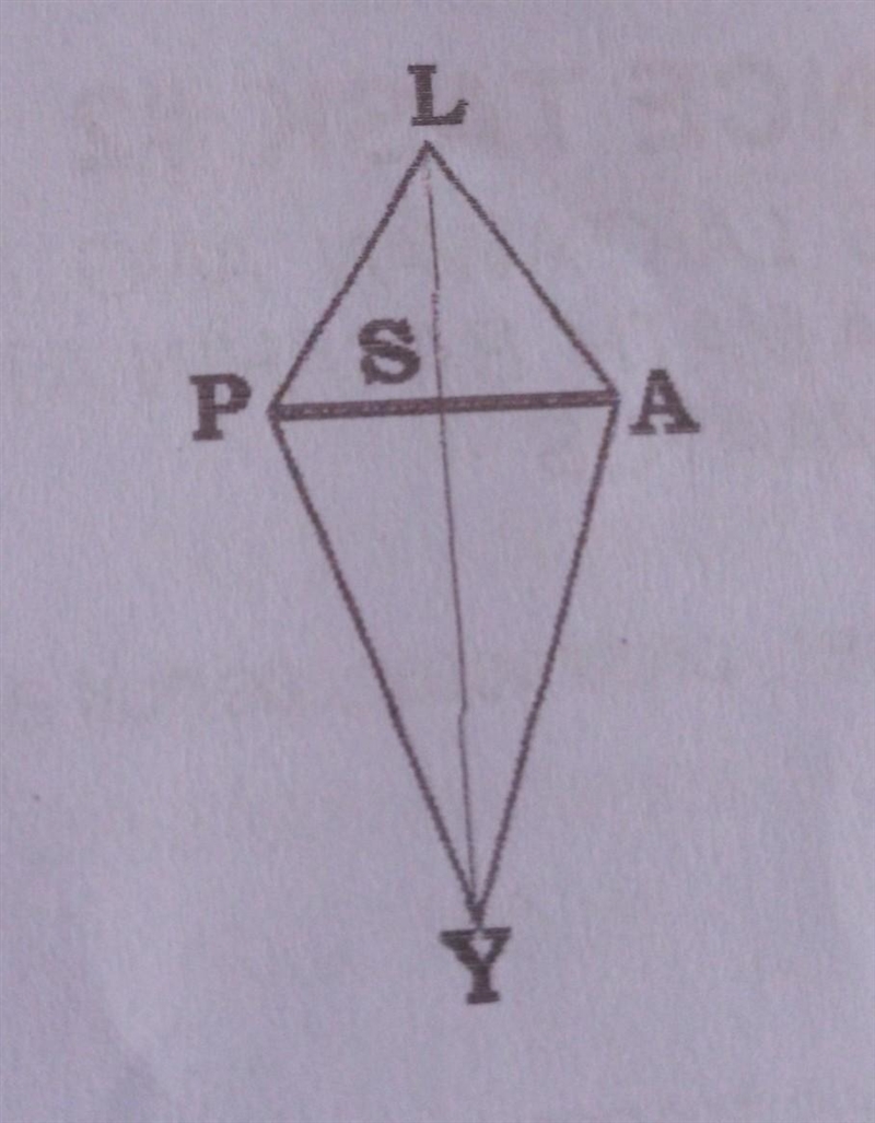 PLAY is a kite what is the m<PSY? a.45° c.180° b.90° d.360°​-example-1