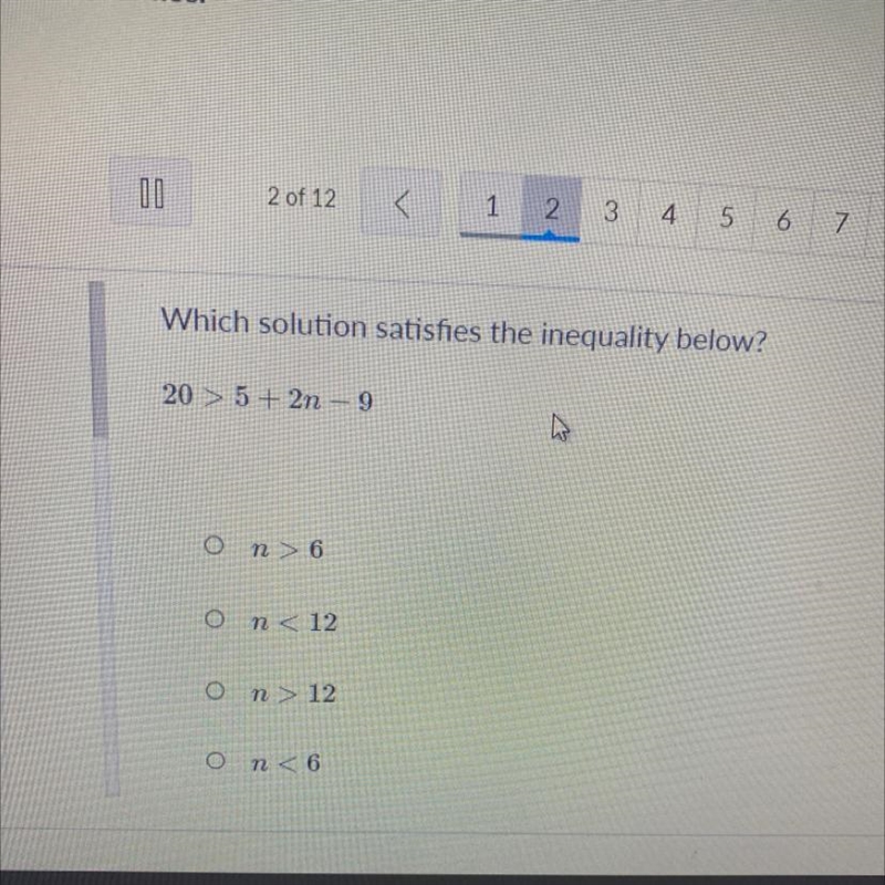 20>5 + 2n - 9 Plz help me with this-example-1