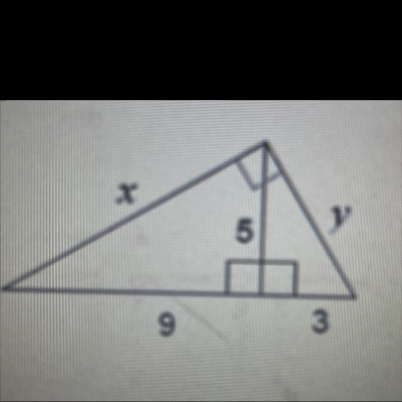 Find x and y. and perimeter-example-1