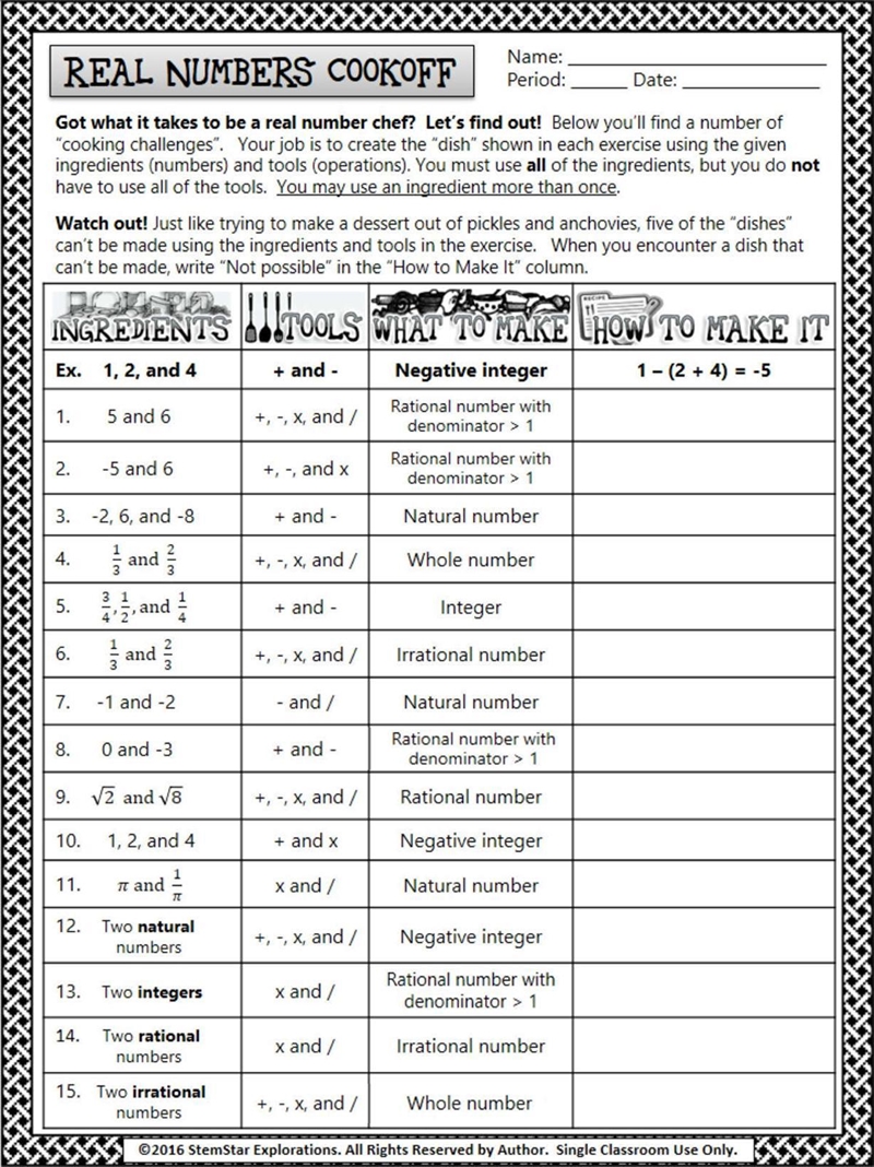 Please help with this worksheet real numbers-example-1