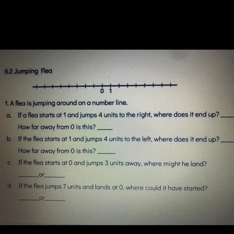 A flea is jumping around on a number line-example-1