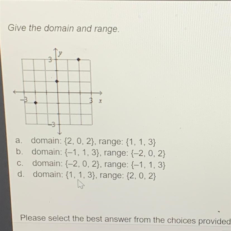 Pls help ASAP Give the domain and range-example-1