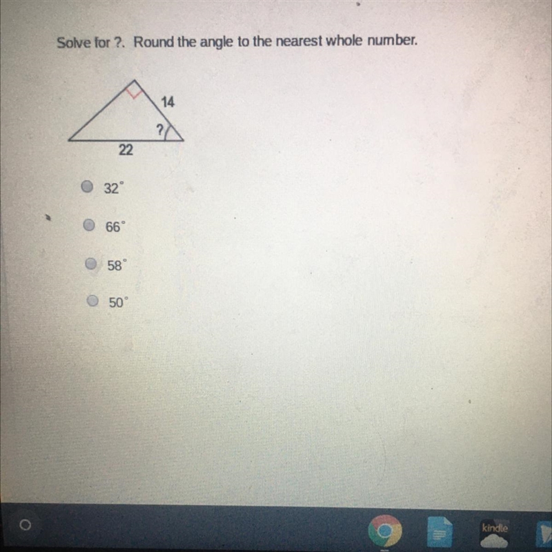 Solve for ? Round to near whole number-example-1