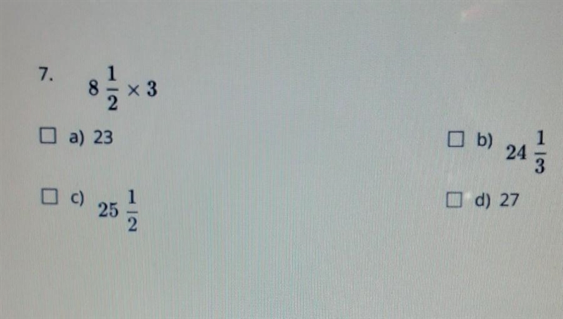 What is 8 1/2 x 3 = please help​-example-1