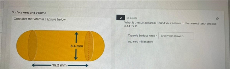 What is the surface area Round your answer to the nearest tenth and use 3.14 for pi-example-1