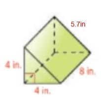 Find the surface area of the triangular prism.-example-1