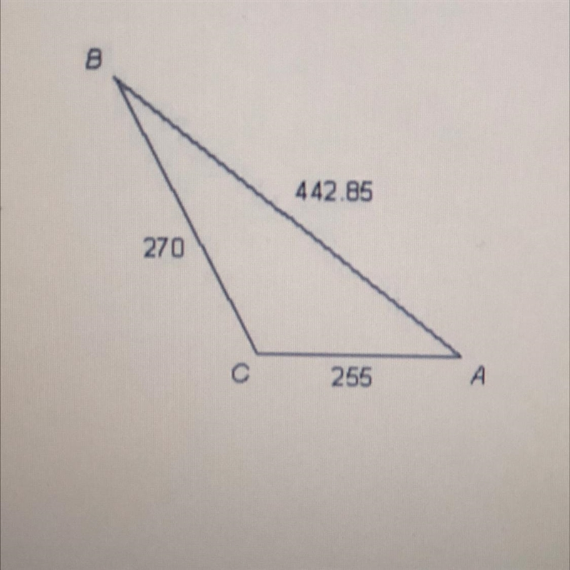 For questions 9 and 11, solve for the remaining angles.-example-1