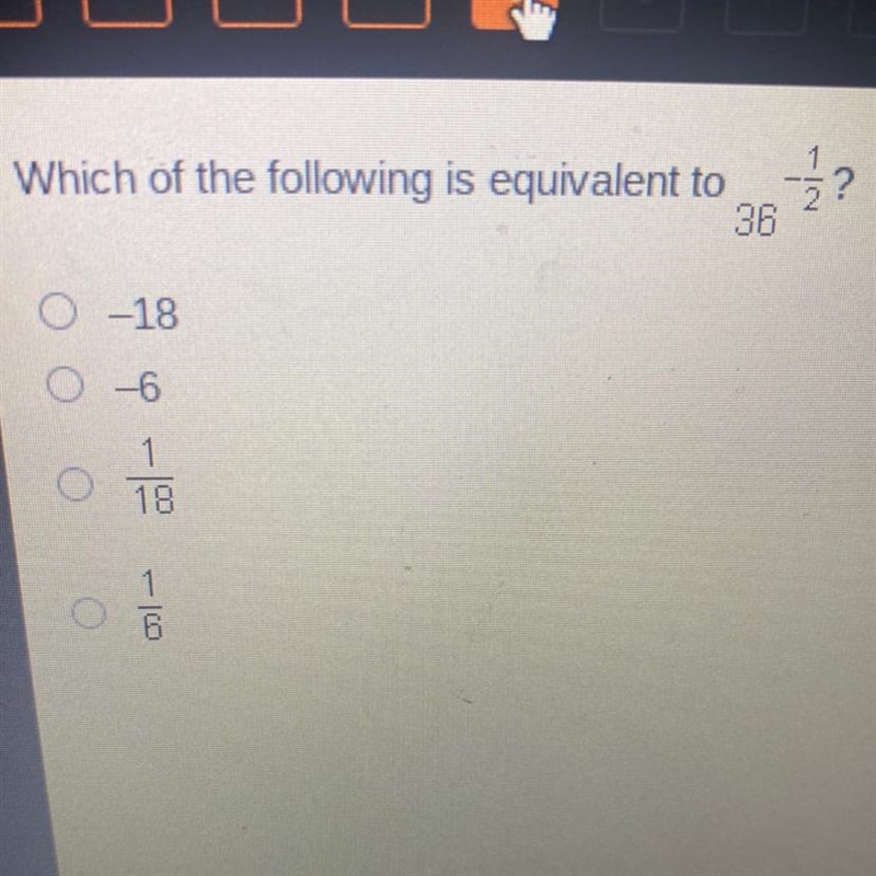 Which of the following is equivalent to?-example-1