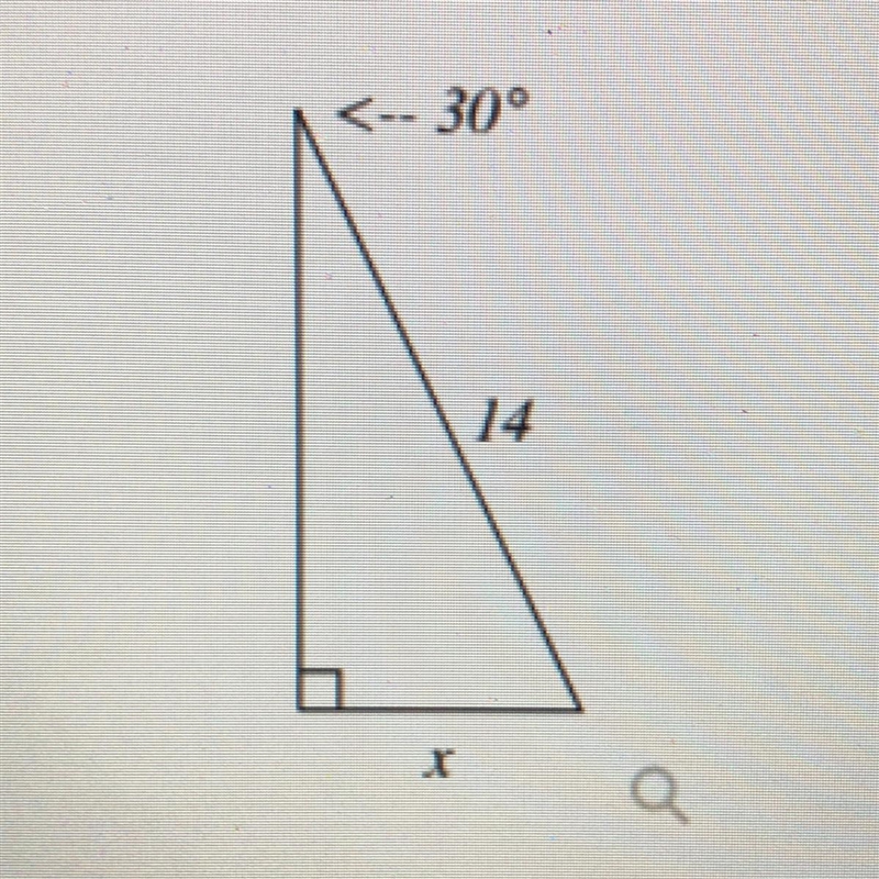 Find the length of x-example-1