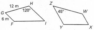 HELP HELP Referring to the Fig. in Question #19, given FGHI≅WXYZ, find m∠Y-example-1