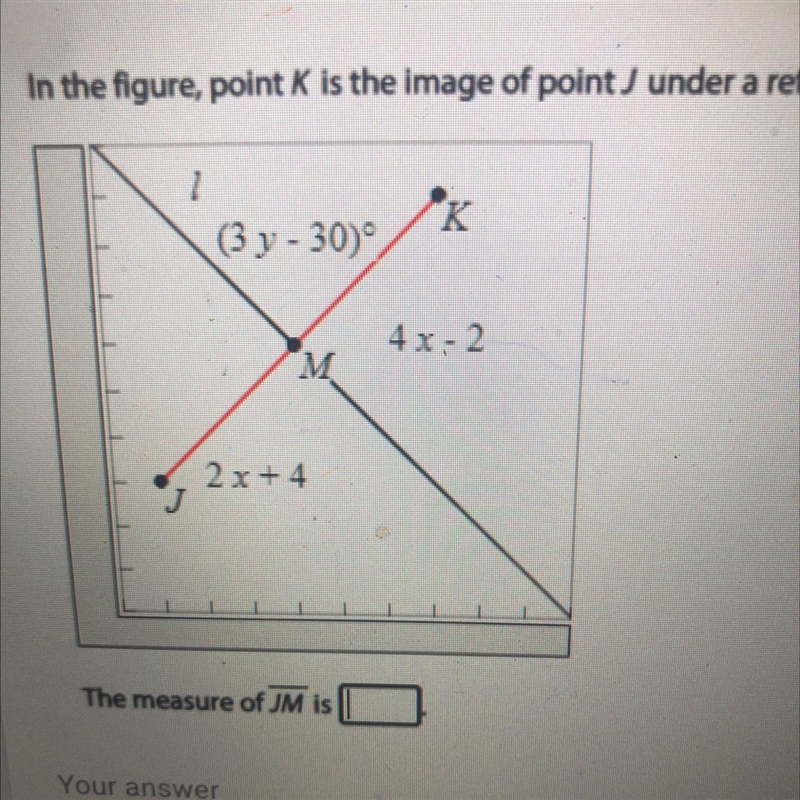 What is the measure of jm?-example-1