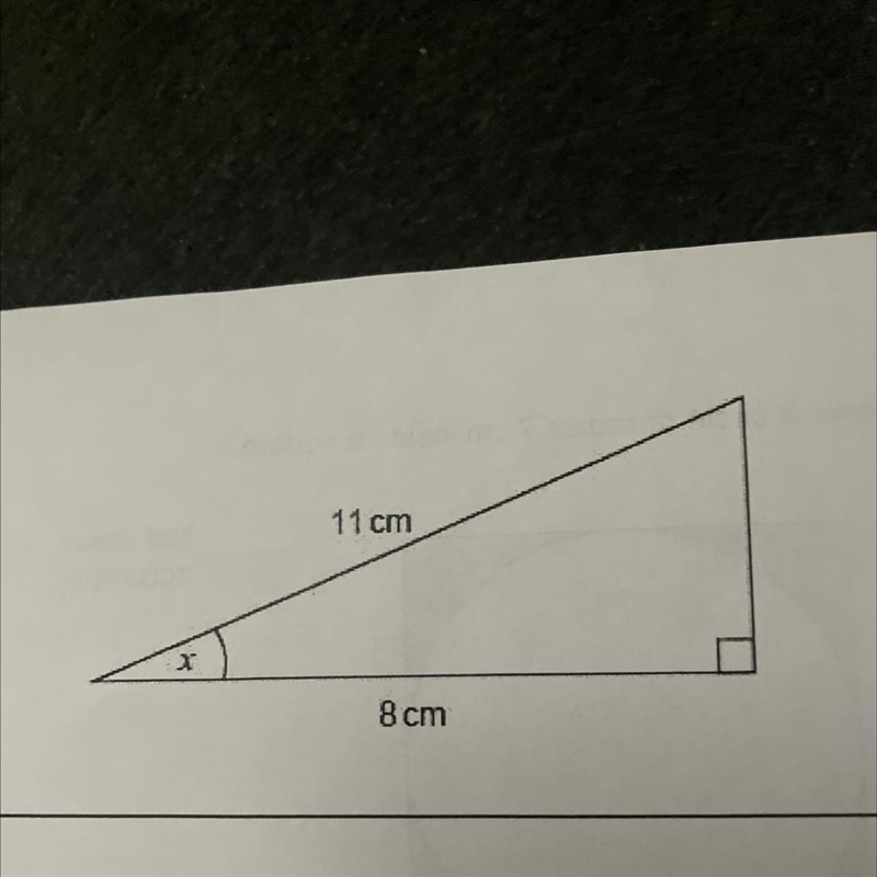 Work out the size of angle x I need help-example-1