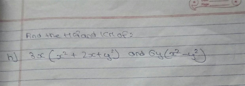 This is hcf and lcm pls help me answer needed fast​-example-1