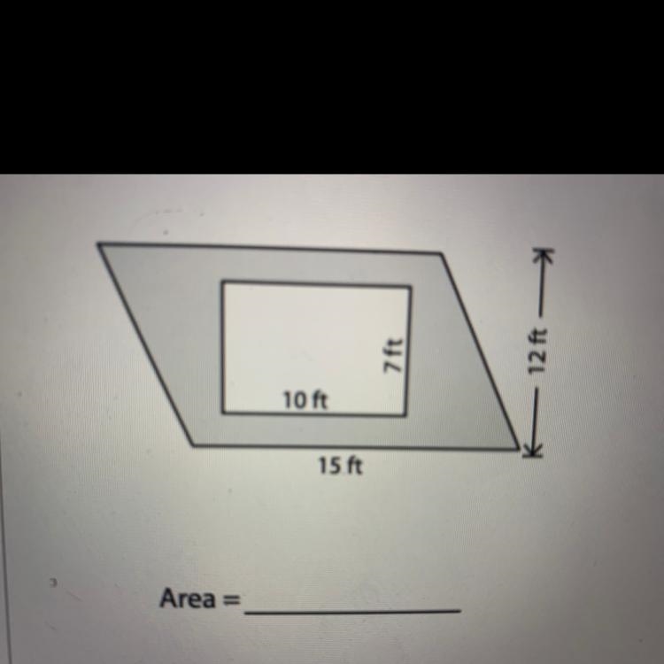 Help. Please find the area for this shape. Greatly appreciated if you do!-example-1