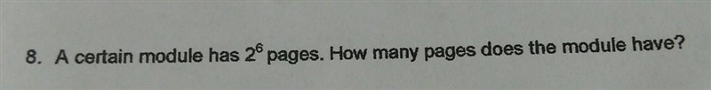 8. A certain module has 2 pages. How many pages does the module have? plsplsplspls-example-1