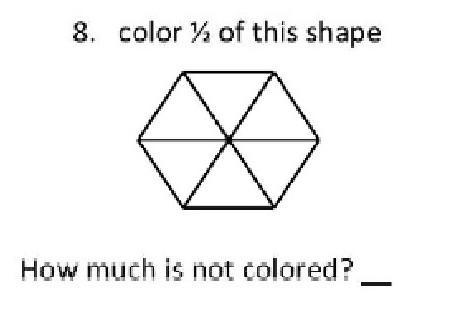 Color 1/2 of this shape​-example-1