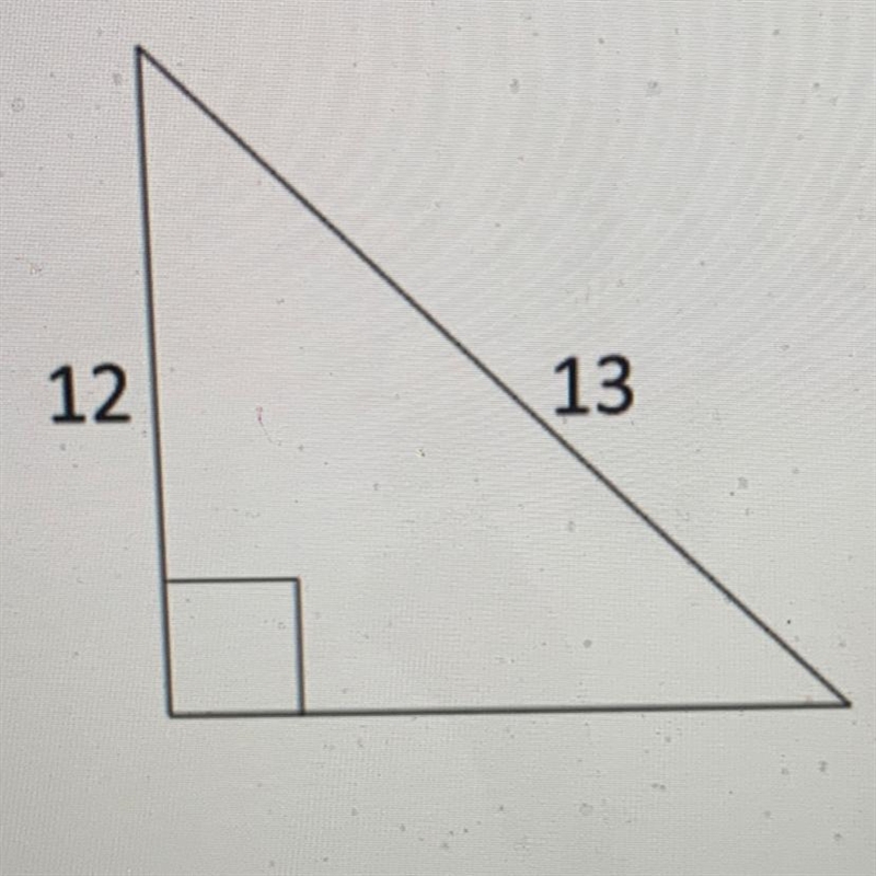 Find the length of the missing side.-example-1