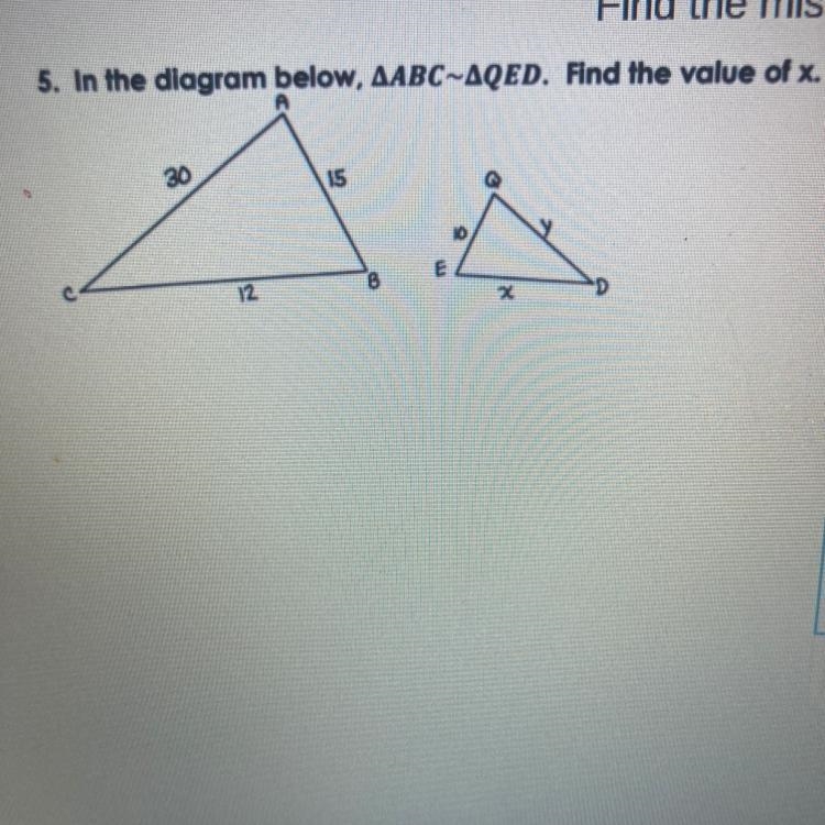 Find the value of x please help-example-1