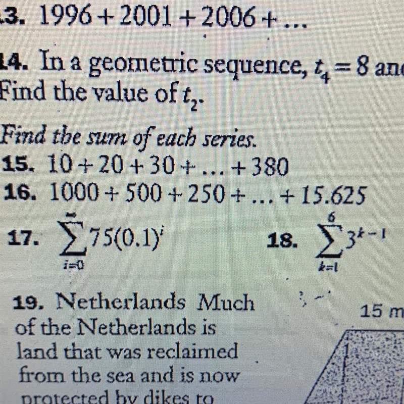 Question 17 and 18 plz show ALL STEPS and HELP ME ASAP-example-1