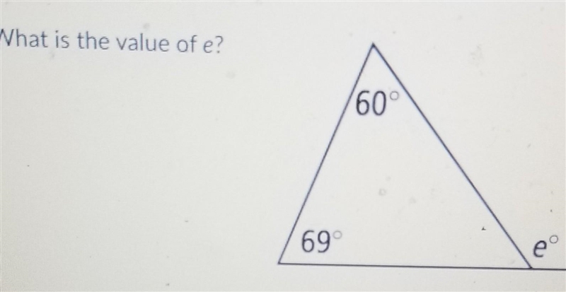 What is the value of e​-example-1