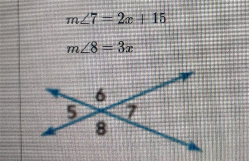 Find the measures of each numbered angle​-example-1