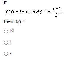 If , then f(2) = 1/3 1 7-example-1