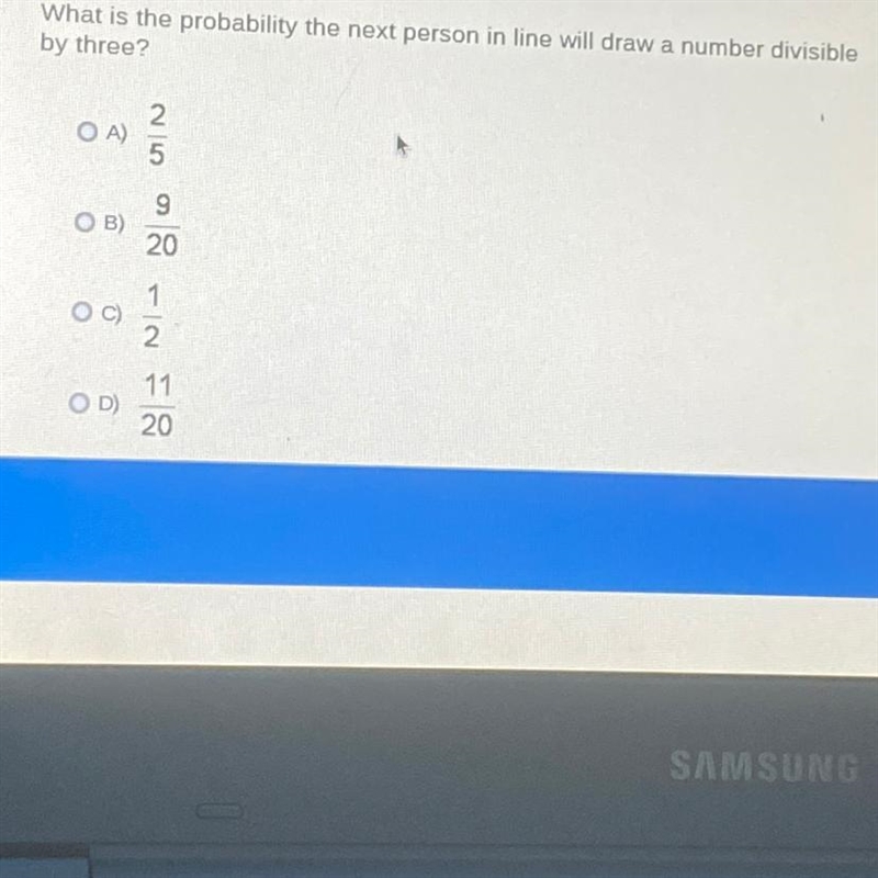 Students were drawing numbers for the school talent contest. The following numbers-example-1