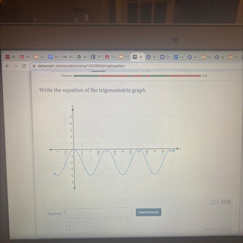 Write the equation of the trigonometric graph.-example-1