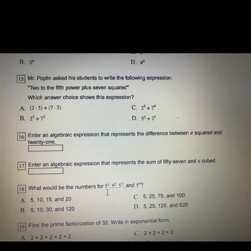 Can y’all help me on question 16?!-example-1