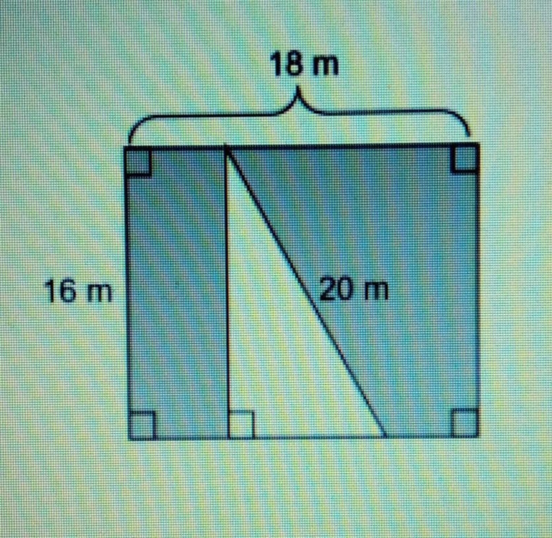 What is the area of the unshaded region of the rectangle? part 1. Show work please-example-1