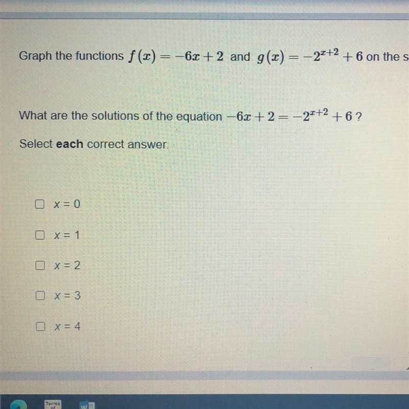 Graph the functions f(x) = -6x +2 and g(x) = -22+2 +6 on the same coordinate plane-example-1