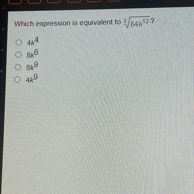 Which expression is equivalent to 3V64k^12-example-1