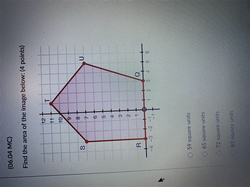 Find the area of the image below-example-1