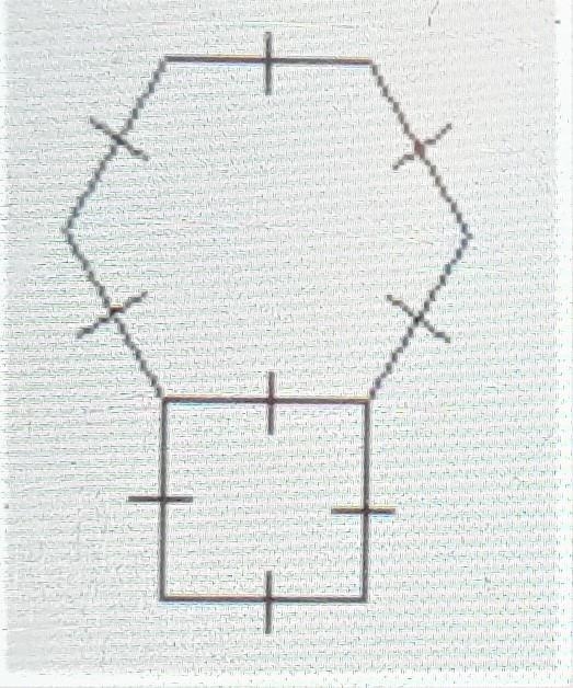 Tessellations Determine whether the given figure tessellates the plane. a. yes b. no-example-1