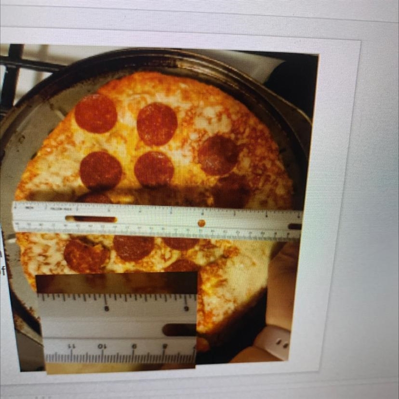 What is the circumference of the pizza?-example-1