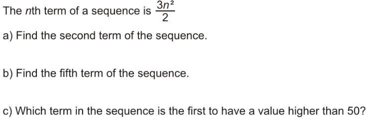 The nth term of a sequence is 3n^2/2-example-1