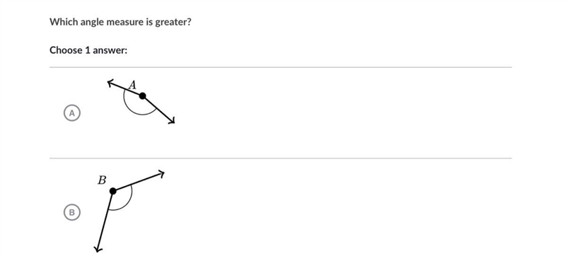 Which angle measure is greater?-example-1