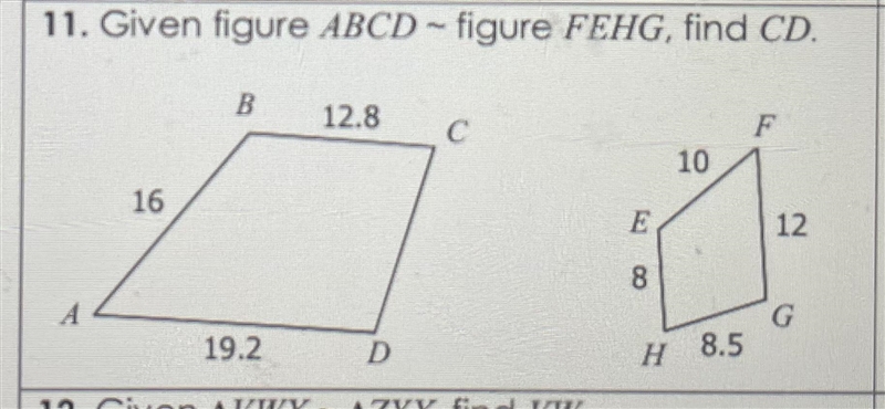 How do you find the missing side-example-1