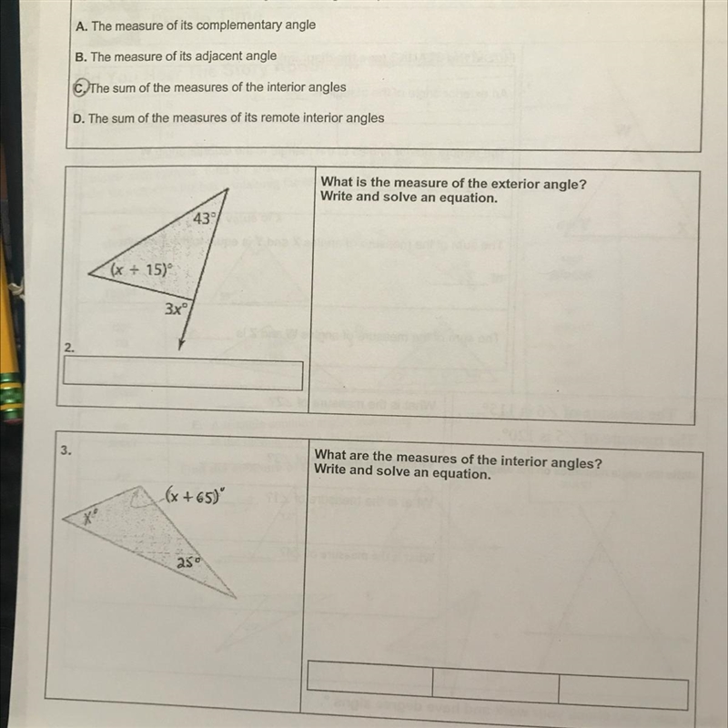 Does anyone know he answers for 2 and 3? Need full work and explanations-example-1