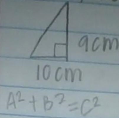 Using pythagorean therom whats the answer ?? a2 + b2 = c2-example-1