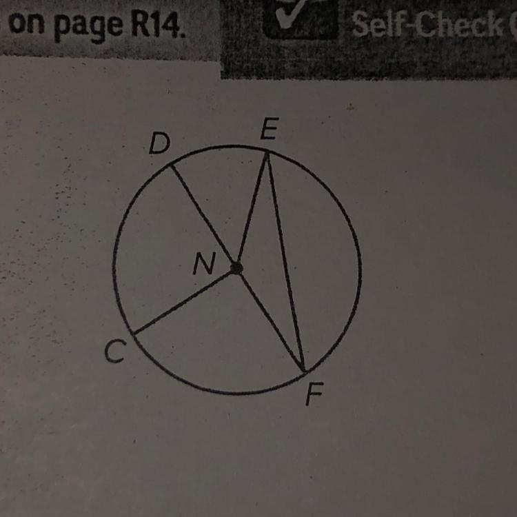 If CN = 8 centimeters, find DN help please-example-1