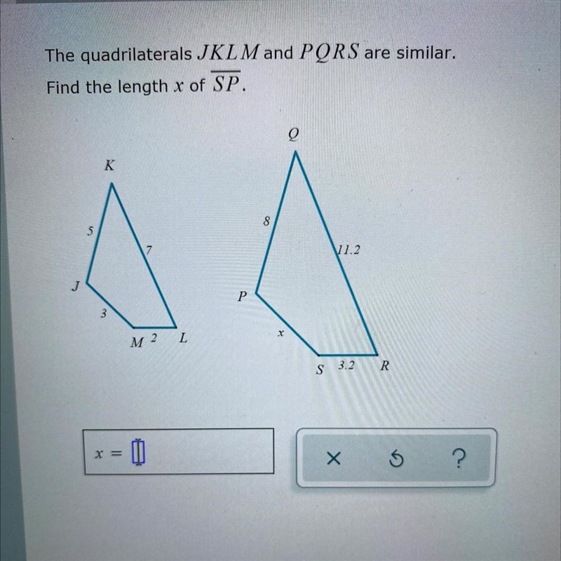 How do I solve for x?-example-1