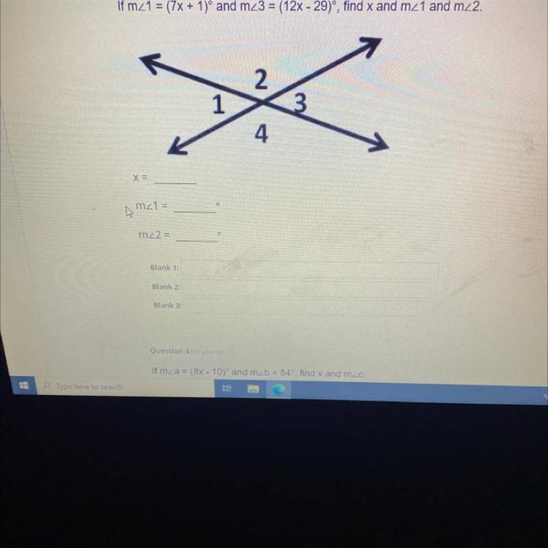 Supplementary solving for x-example-1