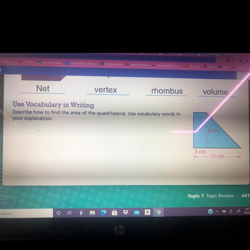 How can you find the area of a quadrilateral￼￼-example-1