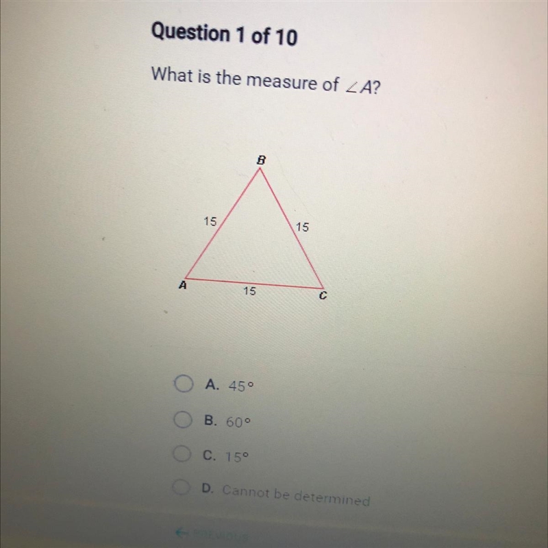 What is the measure of A?-example-1