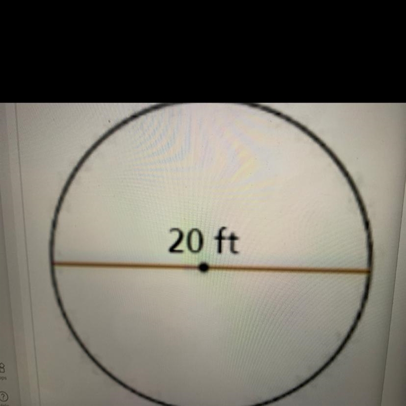 The formula for a circumference of a circle is πd. Using 3.14 as π, what is the circumference-example-1