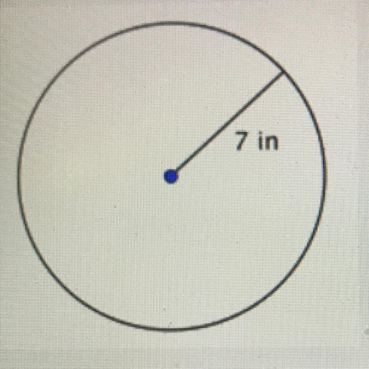 Find the Area if the circle.-example-1